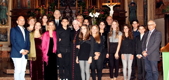 Concerto degli allievi dello Spontini in onore di S.E. Rev.ma Mons. Giovanni D’Ercole